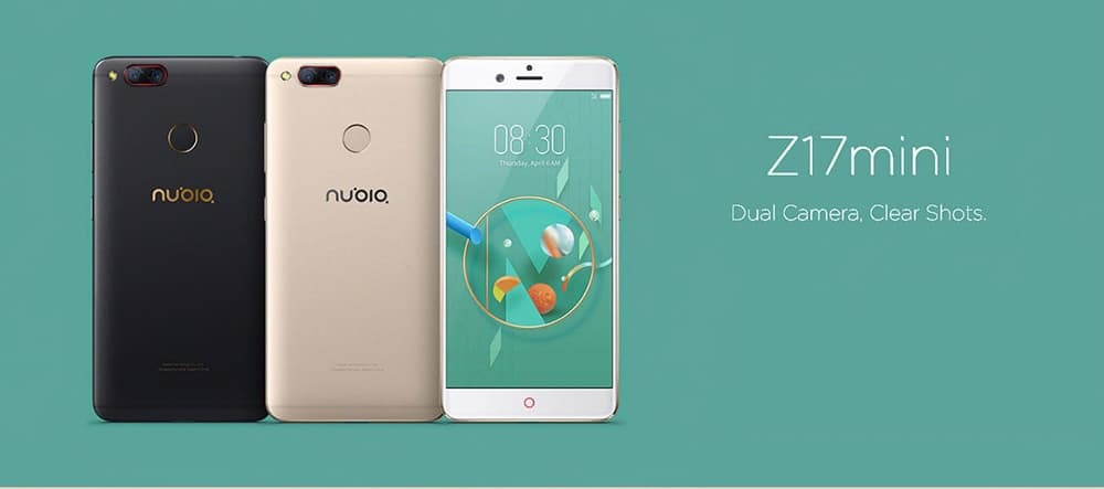 Oferta Smartphone Nubia Z17 Mini por 219 euros (Cupón Descuento)