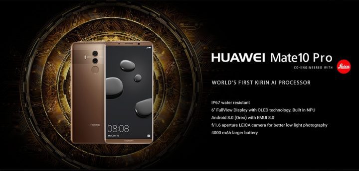 Oferta Huawei Mate 10 PRO por 541 euros (Cupón Descuento)
