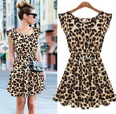 Vestido de leopardo por 5,52 euros