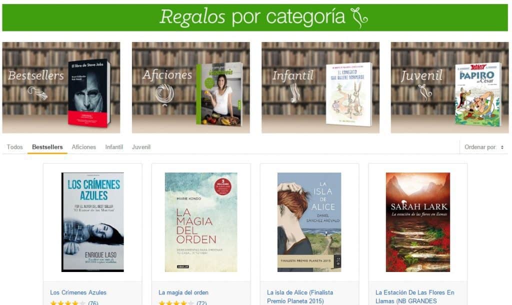Los libros más vendidos de Amazon al 5% de descuento