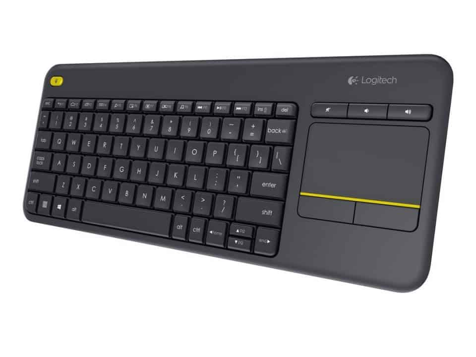 Oferta teclado inalámbrico Logitech K400 Plus por 24 euros (44% Dto.)