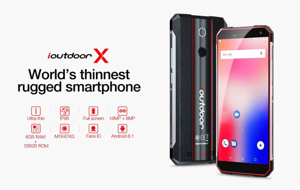 Oferta smartphone todoterreno ioutdoor X 128GB por 208 euros (Oferta FLASH)