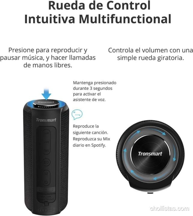 Chollazo: Altavoz bluetooth sumergible Tronsmart T6 Plus por 55 euros en Amazon 6 tronsmart t6 plus