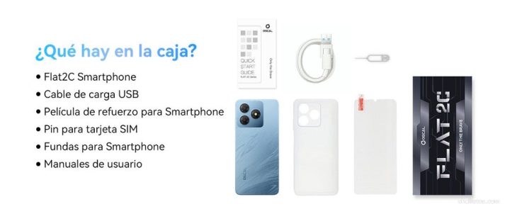 Descubre el móvil OSCAL Flat 2C: Potencia y calidad por menos de 70€ 5 Review OSCAL Flat 2C