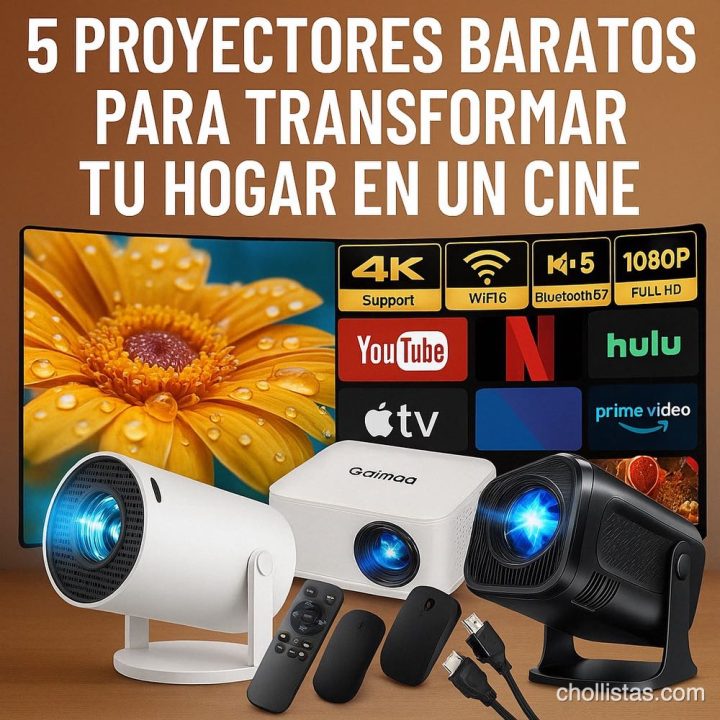 Proyectores asequibles