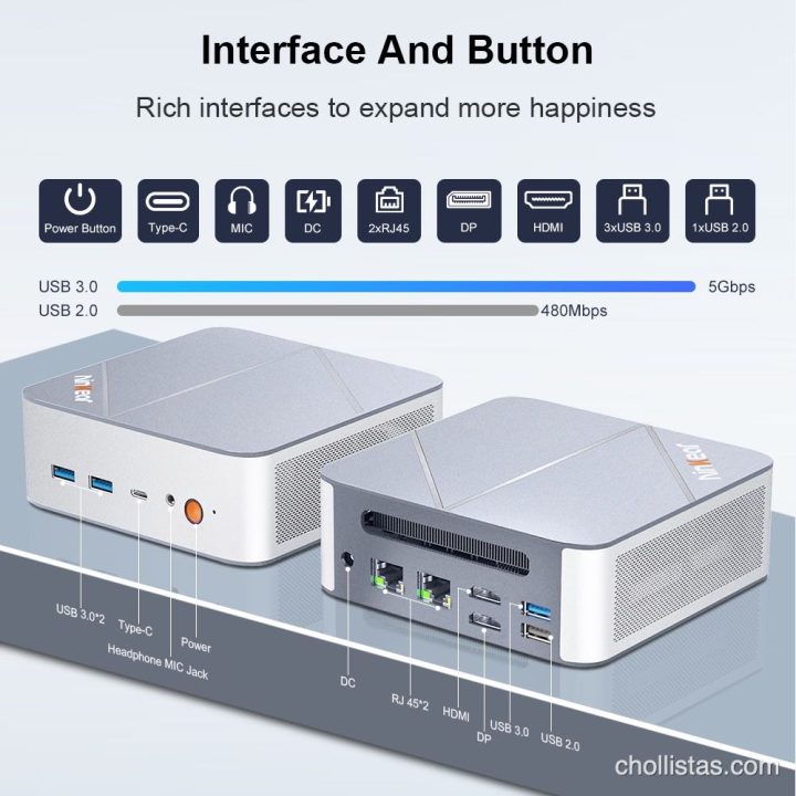 Mini PC Ninkear M8: Potencia Bruta en tu Bolsillo 8 Review Mini PC Ninkear M8