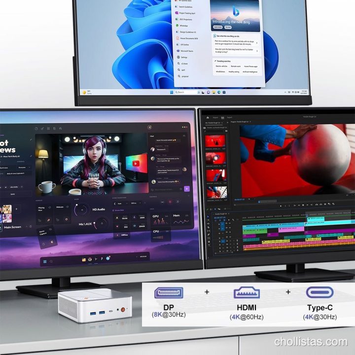 Mini PC Ninkear M8: Potencia Bruta en tu Bolsillo 4 Review Mini PC Ninkear M8