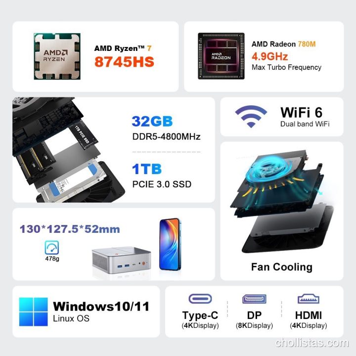 Mini PC Ninkear M8: Potencia Bruta en tu Bolsillo 2 Review Mini PC Ninkear M8