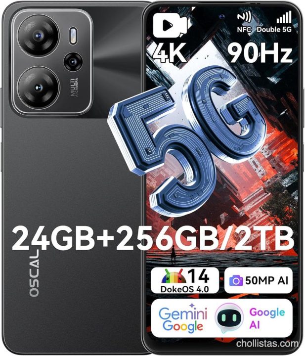 Este móvil lo tiene todo y cuesta menos de 140€. Conoce el OSCAL Tiger 13 1 oscal tiger 13