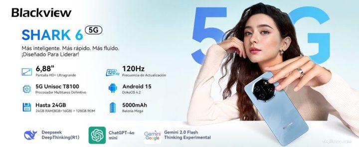 Blackview Shark 6: ¿El chollo tecnológico del año? Analizamos la bestia de 139 euros que lo quiere todo 3 Review Blackview Shark 6