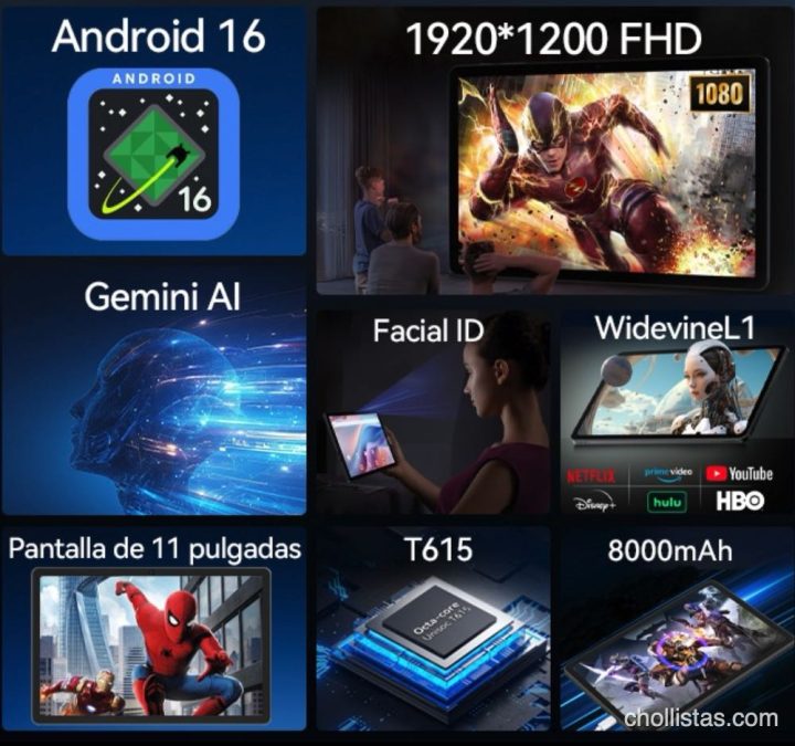 TABWEE T90: ¿Android 16 y Gemini AI por solo 139€? Analizamos la tablet que quiere romper el mercado 5 Review Tabwee T90