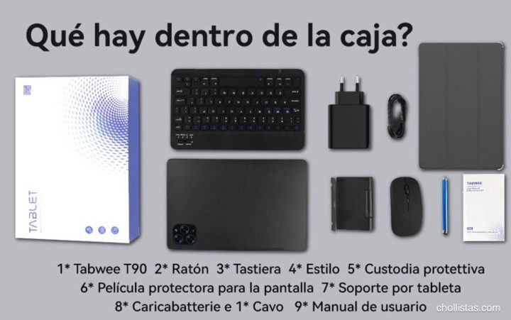 TABWEE T90: ¿Android 16 y Gemini AI por solo 139€? Analizamos la tablet que quiere romper el mercado 2 Review Tabwee T90