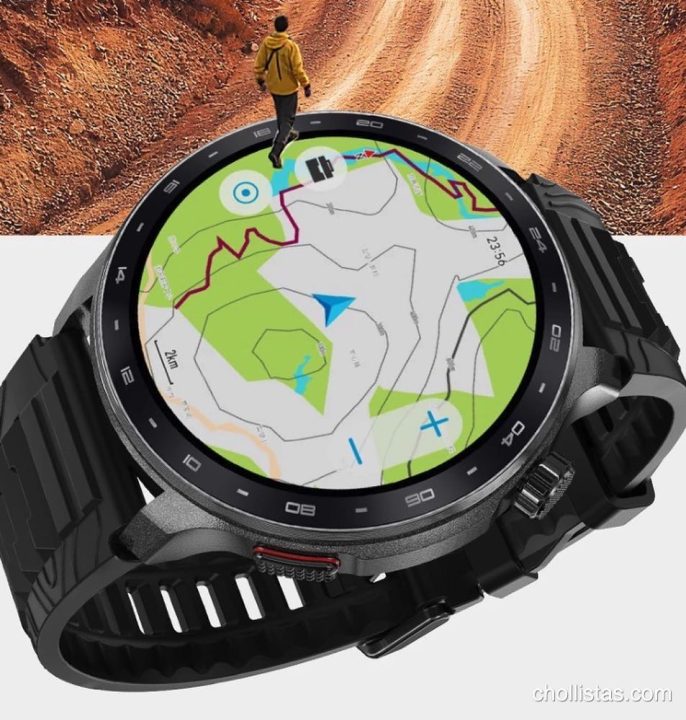 KKTICK TANK T6: El reloj táctico con GPS y mapas offline que aniquila a la competencia por 55 euros 8 KKTICK TANK T6: El reloj táctico con GPS y mapas offline que aniquila a la competencia por 55 euros