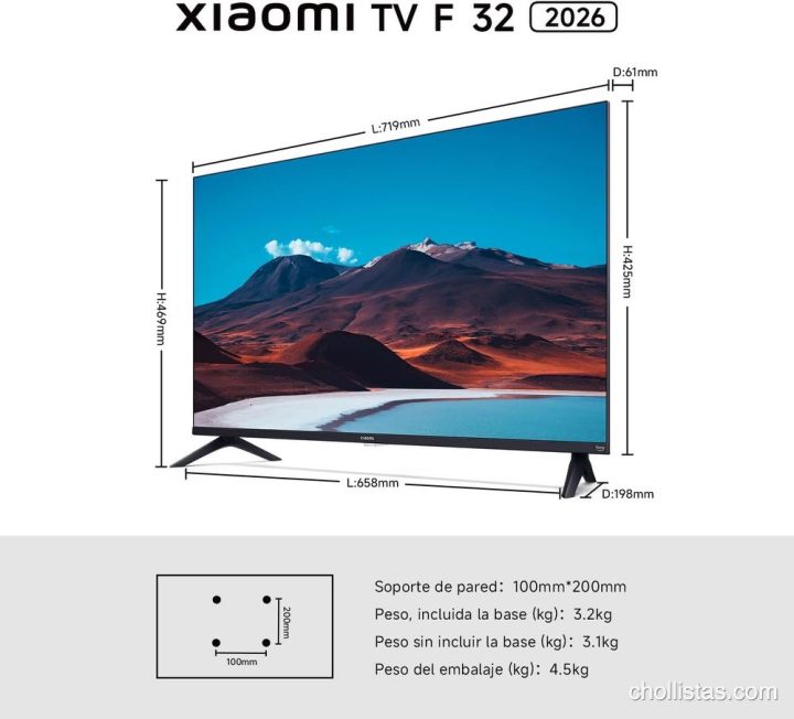 Review XIAOMI TV F 32: Por qué todos están comprando este televisor por solo 139€ (¡Chollo brutal!) 9 Review XIAOMI TV F 32: Por qué todos están comprando este televisor por solo 139€ (¡Chollo brutal!)