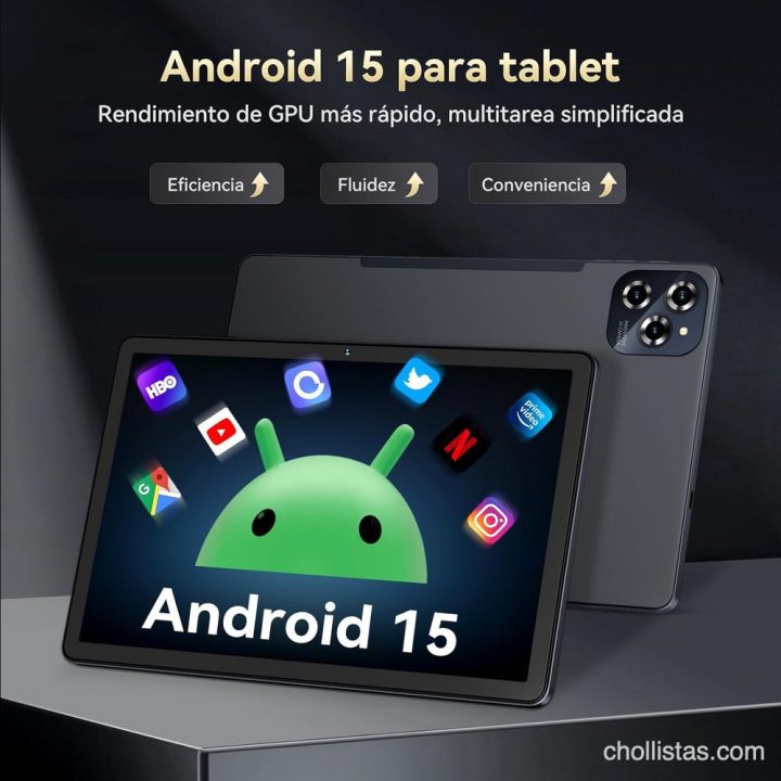Ni iPad ni Galaxy: Esta locura de tablet con 24GB de RAM y Android 15 se ha desplomado a 128 euros y va a volar