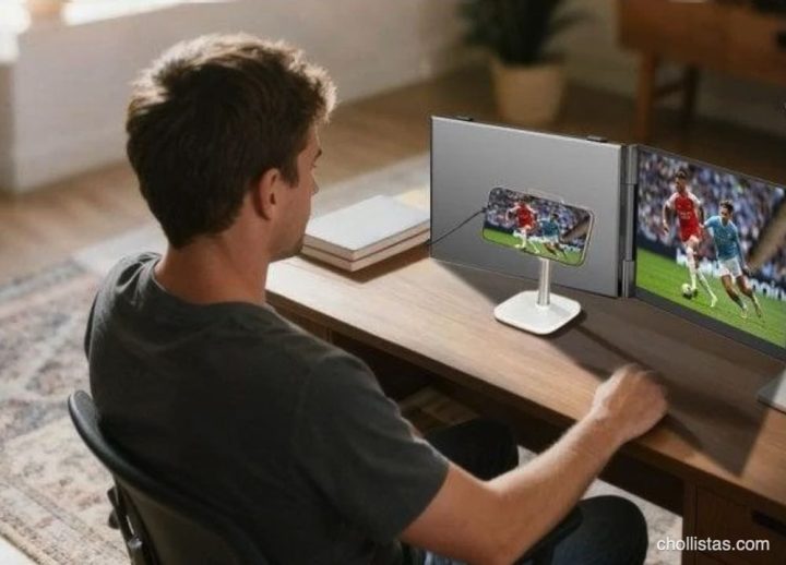 ¡Adiós a trabajar incómodo! Probamos el monitor portátil Blackview DCM6 y es el chollo definitivo para tu portátil