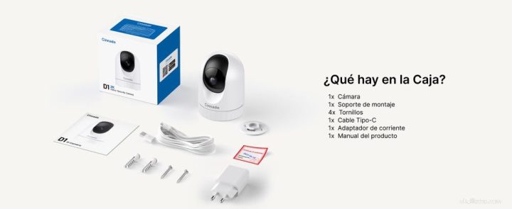 ¿Seguridad 2K por solo 16 euros? Probamos la Cámara Vigilancia WiFi Interior Cinnado D1 y no vas a creer lo que hace