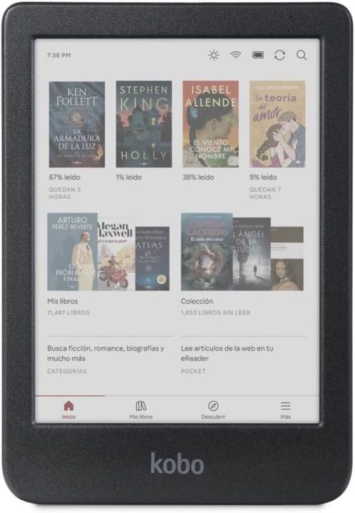 Olvídate de Kindle: El brutal salto tecnológico en estos eReaders de Kobo que van a arrasar este Día del Libro 6 Olvídate de Kindle: El brutal salto tecnológico en estos eReaders de Kobo que van a arrasar este Día del Libro