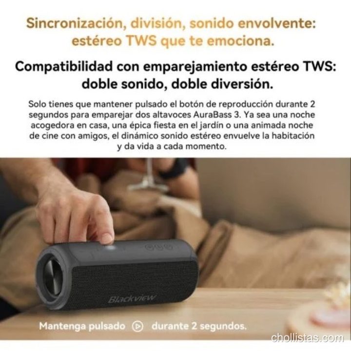 ¡Cuidado! Las marcas caras tiemblan: Probamos el Blackview AuraBass3 y su potencia asusta (y más por 37 euros)