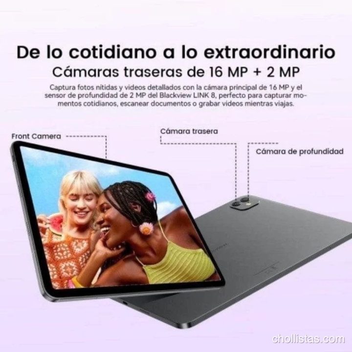 Olvídate del iPad: la Tablet Blackview Link 8 lo tiene todo por 189 euros y te regalan los accesorios