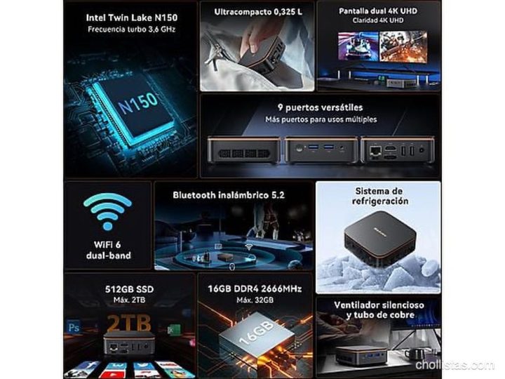 El Blackview MP20 hunde su precio: el Mini PC que jubilará a tu vieja torre ahora cuesta menos de 340 euros