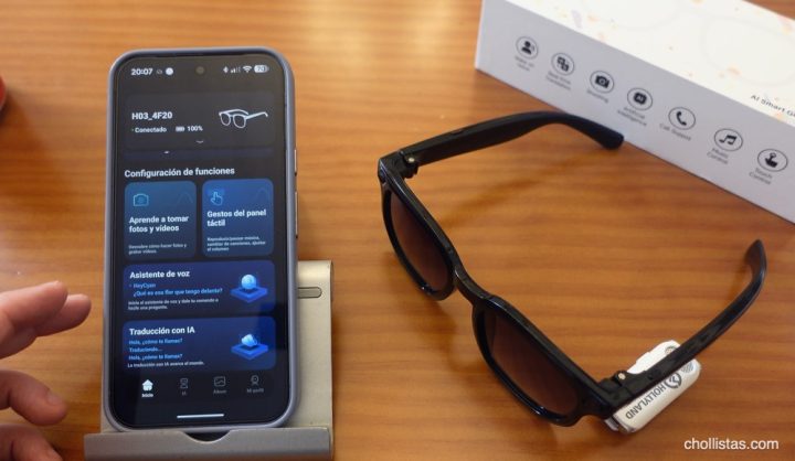 ¿El fin de las Ray-Ban Meta? Probamos las DT H03, las gafas inteligentes con IA de 50€ que revolucionan el mercado