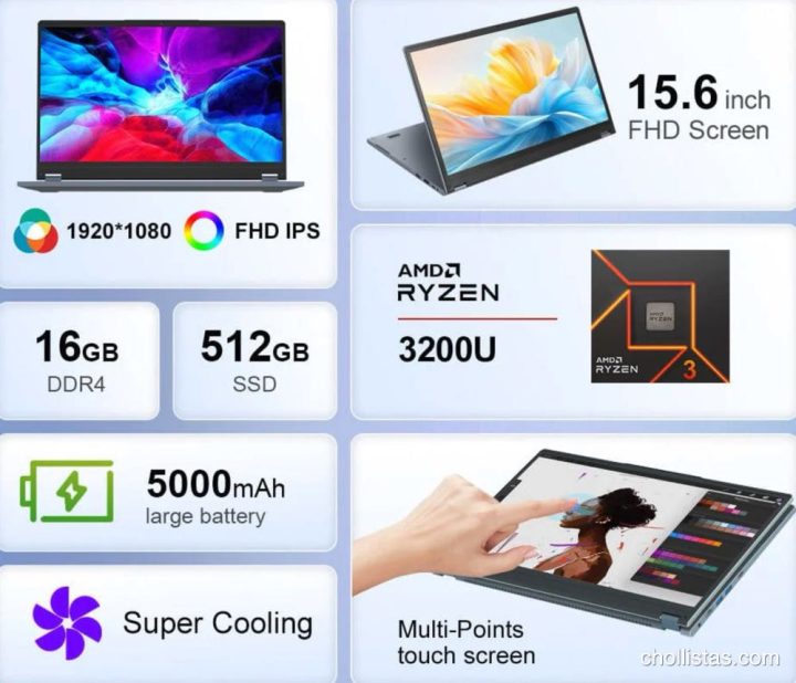 Ninkear YBOOK 15: ¡El chollo definitivo! Por qué todos quieren este portátil convertible con 16GB a precio de risa