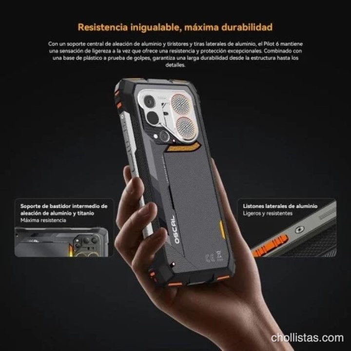 ¡Ni se te ocurra comprar otro móvil! El OSCAL Pilot 6 hunde a la gama alta por 319€ (y tiene cámara térmica)