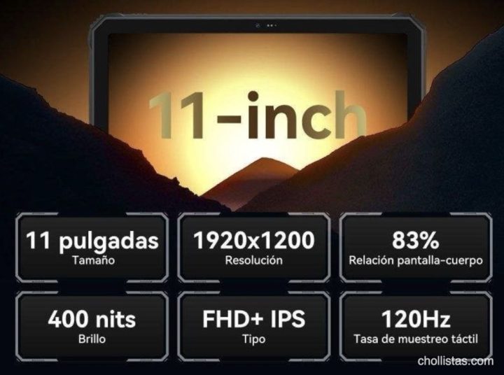 Probamos la bestia indestructible: La Tablet OSCAL Spider 10 tiene batería infinita, 24GB de RAM y un precio de locura (solo 236€)