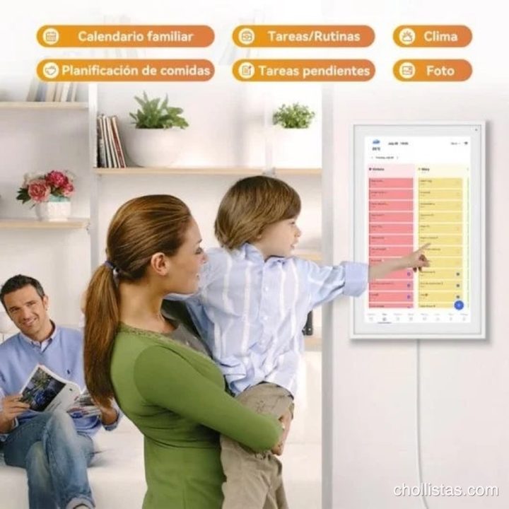 Ni iPad ni Echo Show: el Calendario TABWEE P15 es el secreto definitivo para organizar tu familia por solo 133 euros