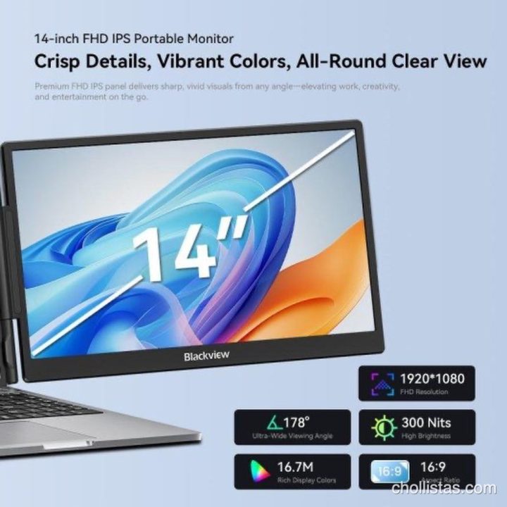 Probamos el Blackview SCM5: El monitor portátil definitivo que revienta el mercado por solo 109 euros (¡No compres otro sin leer esto!)
