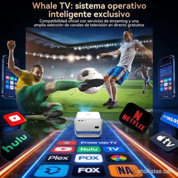 ¡Locura total! El Proyector Huidun PT10 con Netflix oficial se desploma a 129€ y revienta el mercado del cine en casa
