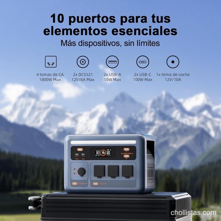 ¡Adiós a los apagones! La brutal OSCAL PowerMax1800SE tumba su precio a la mitad y es la locura del momento