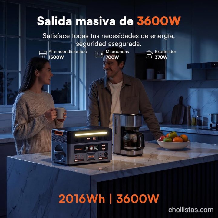 He probado la brutal OSCAL 3600PE y es un escándalo: la estación de energía definitiva tumba su precio hoy