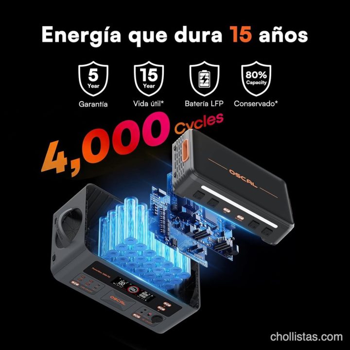 He probado la brutal OSCAL 3600PE y es un escándalo: la estación de energía definitiva tumba su precio hoy