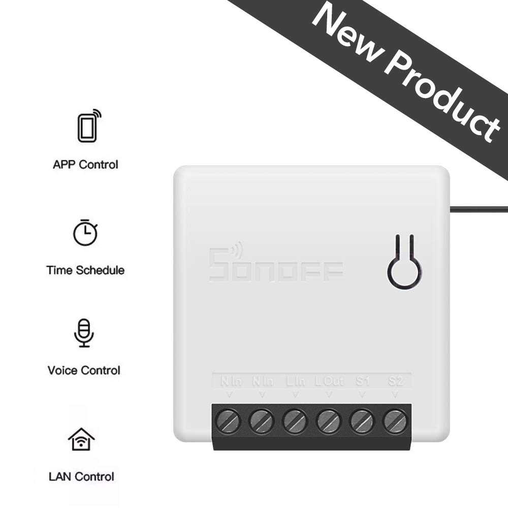 Oferta mini interruptor inteligente OWSOO SONOFF por 7,95 euros desde España