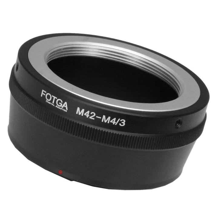 Oferta Adaptador Fotga de lente M42 a M3/4 por 3,99 euros (Oferta FLASH)