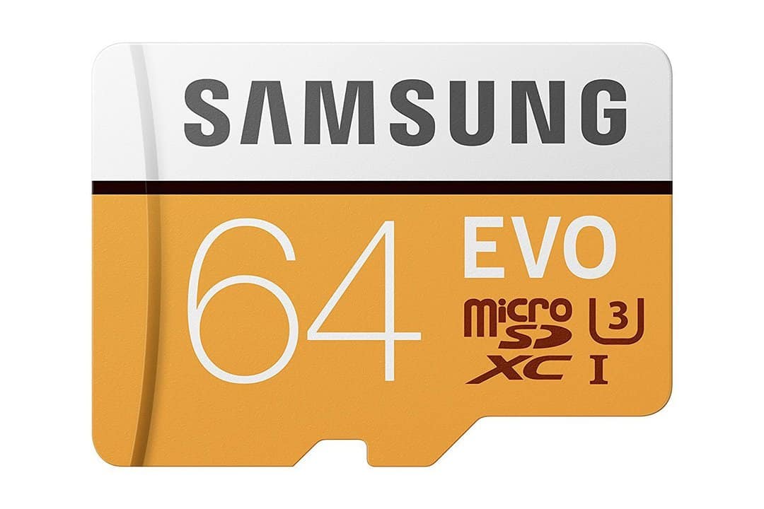 Oferta MicroSD Samsung EVO clase 10 64GB por 13 euros (Cupón Descuento)