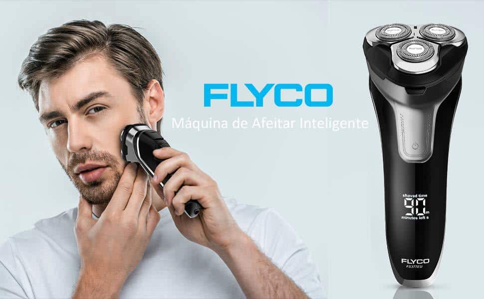 Oferta Afeitadora eléctrica inteligente FLYCO por 27,99 euros (Cupón Descuento)