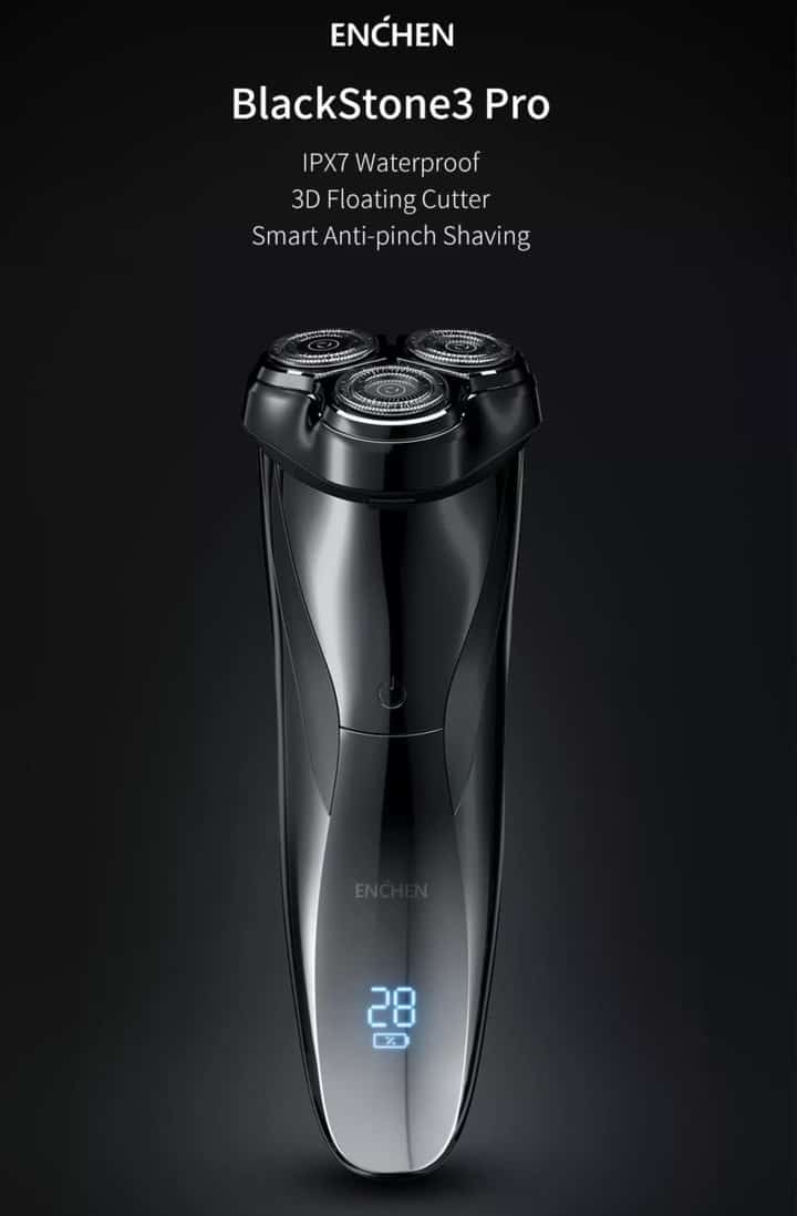 Afeitadora eléctrica Xiaomi Enchen BlackStone 3D Pro de oferta por 14 euros