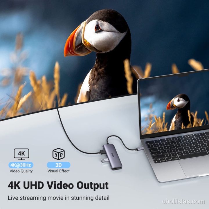Oferta Hub USB C 6 en 1 de Ugreen