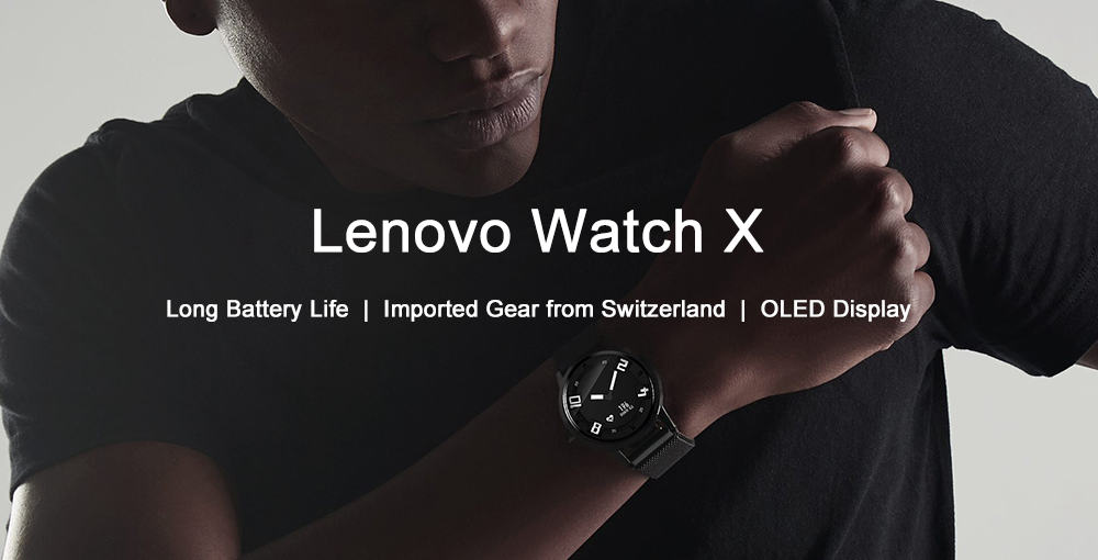 Oferta reloj inteligente Lenovo Watch X por 35 euros (Cupón Descuento)