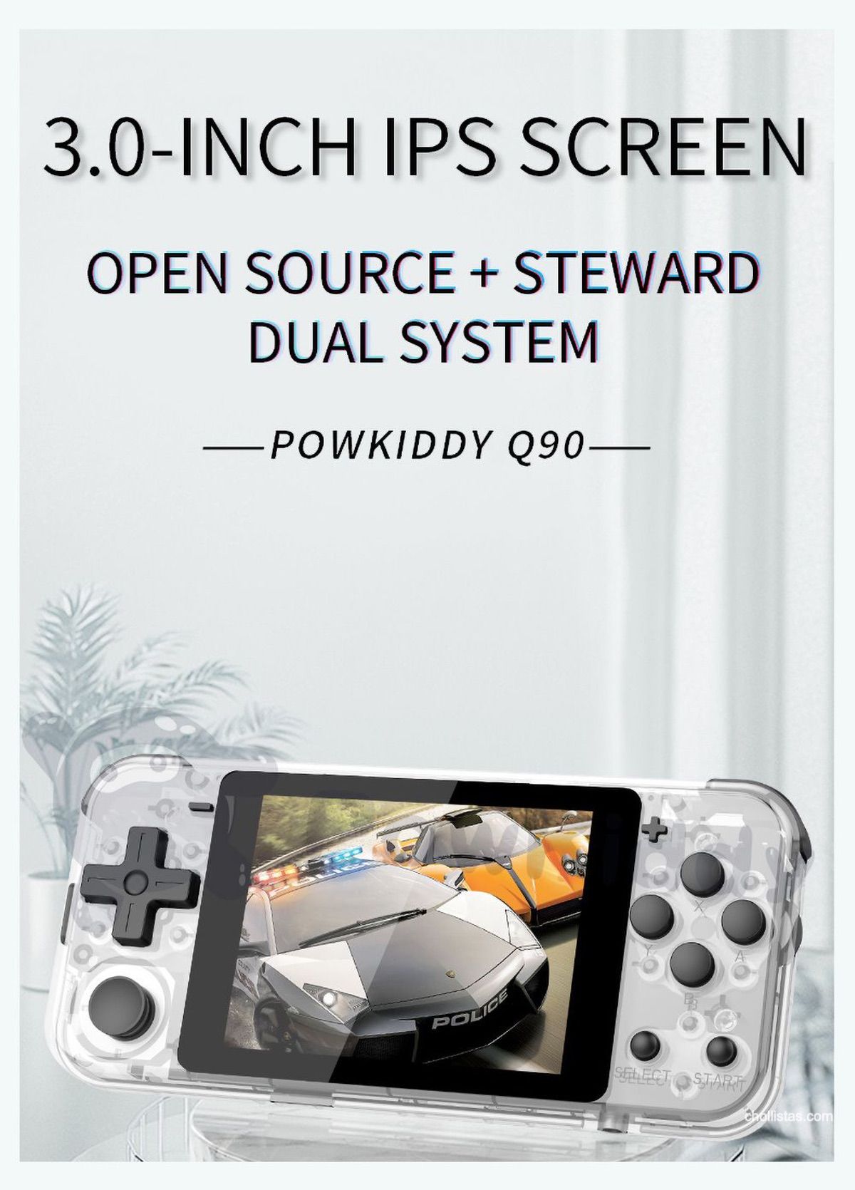 Consola Powkiddy Q90 16GB con 4000 juegos por 38 euros 10 tomshoo