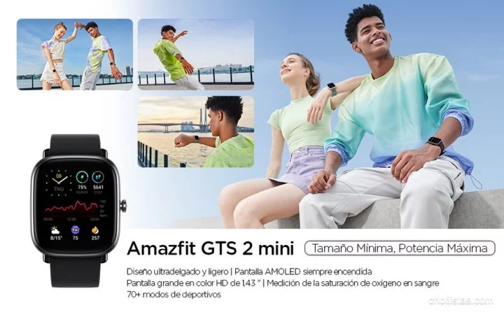 Review: Reloj Xiaomi Amazfit GTS 2 Mini de oferta por 64 euros en