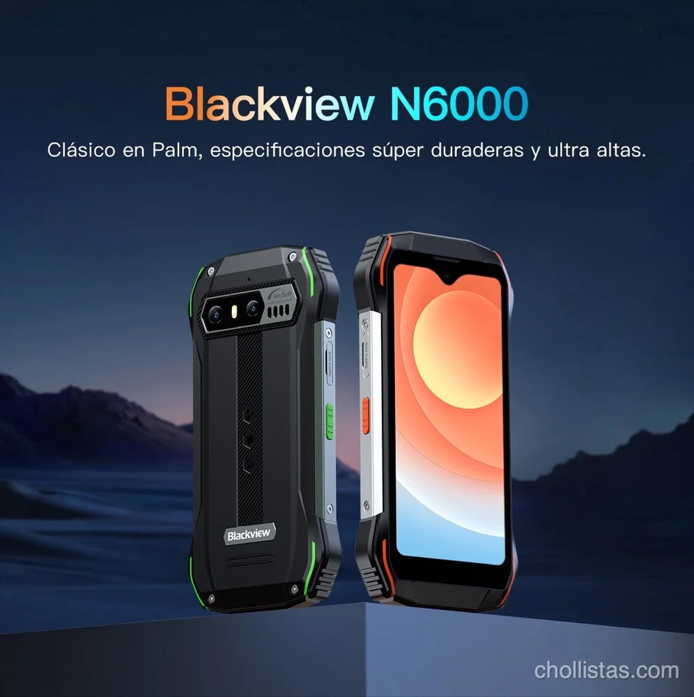 Blackview N6000: El Rugged Phone Mini que Conquista Montañas y Mares. Solo  por 171 euros. 50% de descuento