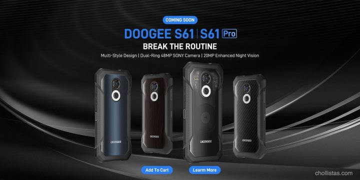 DOOGEE S61 y S61 Pro: novedades
