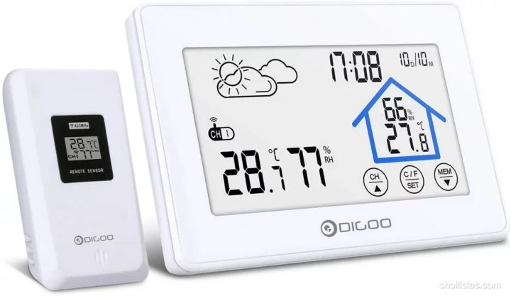 Las mejores ofertas en Estaciones meteorológicas de temperatura con cable