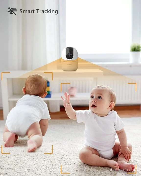 Imou-cámara de seguridad IP Ranger 2C para el hogar, Monitor de bebé para  interiores, Wifi