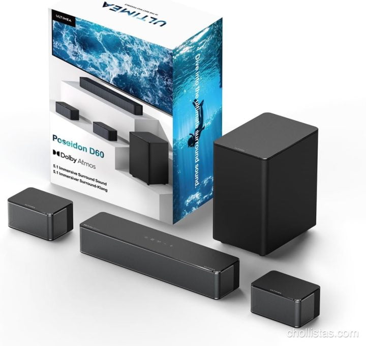 ¡Descubre cómo esta Barra de Sonido de 175€ Supera a Modelos de Alta Gama! ULTIMEA Poseidon D60: La Revolución del Sonido en Casa 1 Review ULTIMEA Poseidon D60
