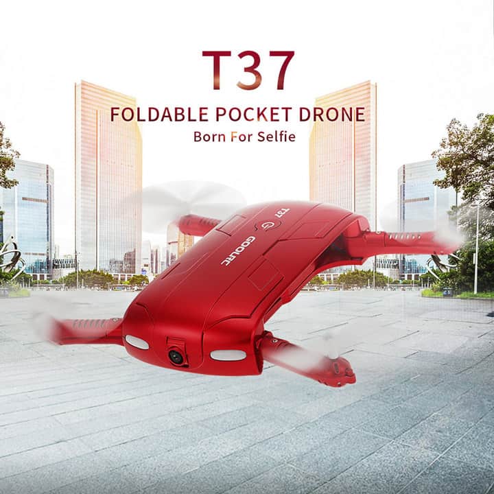 Chollo Dron Plegable FPV GoolRC T37 por 32 euros (CupÃ³n Descuento)
